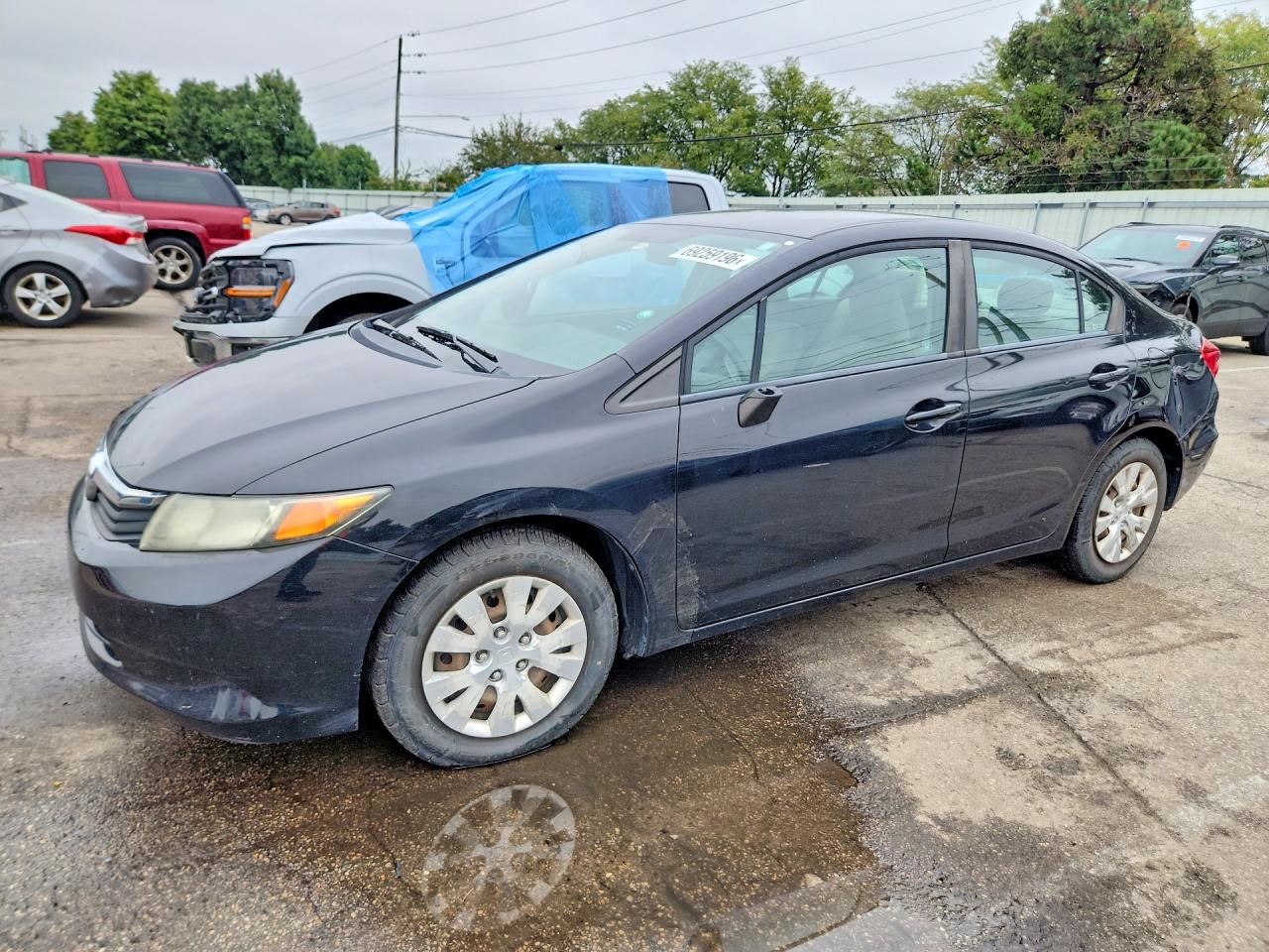 2012 HONDA CIVIC LX | 19XFB2F52CE079038 | UPCARS