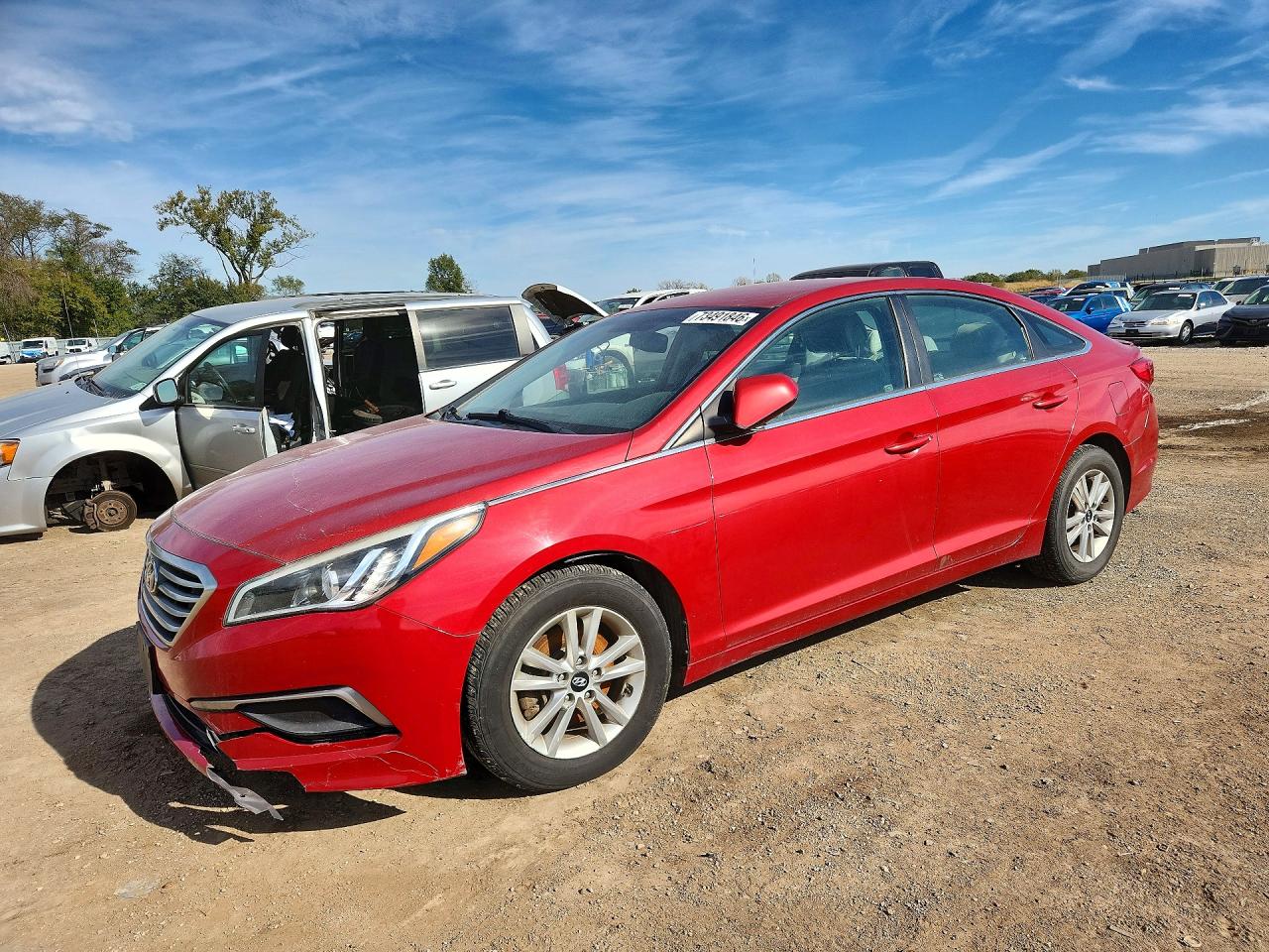 2017 HYUNDAI SONATA SE | 5NPE24AF1HH589231 | UPCARS