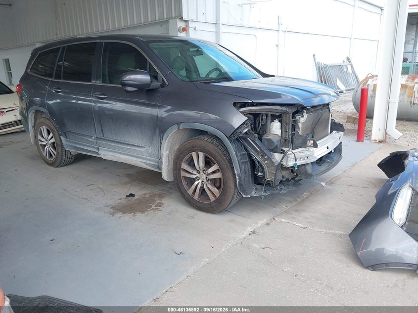 2016 HONDA PILOT EX | 5FNYF5H34GB037531 | UPCARS