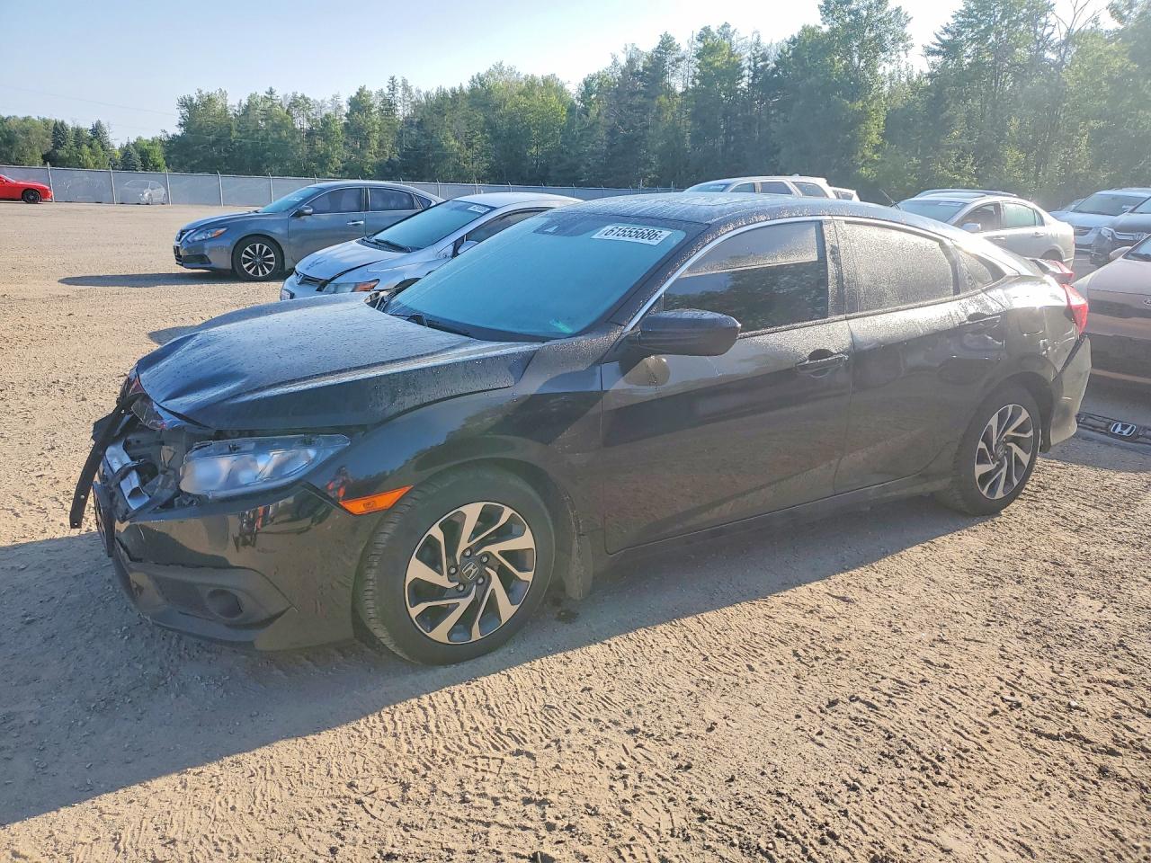 2018 HONDA CIVIC EX | 2HGFC2F83JH027010 | UPCARS