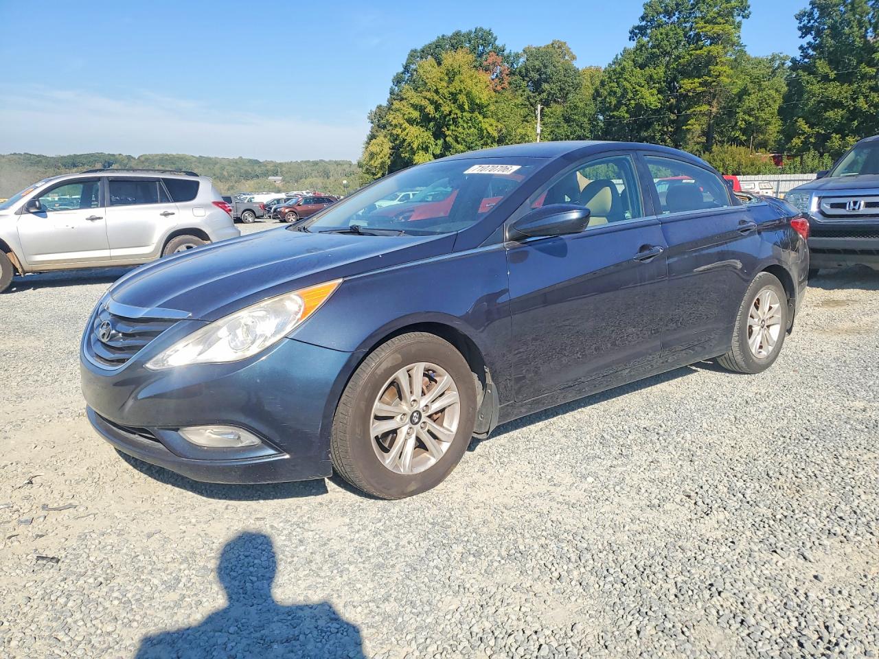 2013 HYUNDAI SONATA GLS | 5NPEB4AC3DH558935 | UPCARS