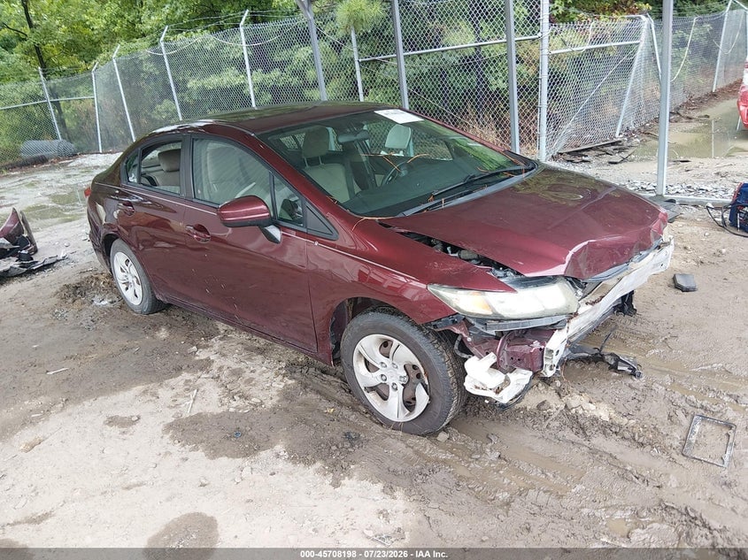 2015 HONDA CIVIC LX | 19XFB2F50FE023233 | UPCARS