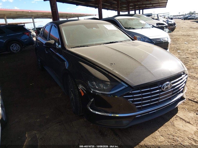 2022 HYUNDAI SONATA HYBRID BLUE | KMHL24JJ9NA041374 | UPCARS