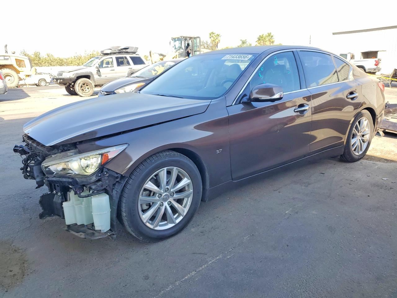 2014 INFINITI Q50 PREMIUM | JN1BV7AP3EM691977 | UPCARS