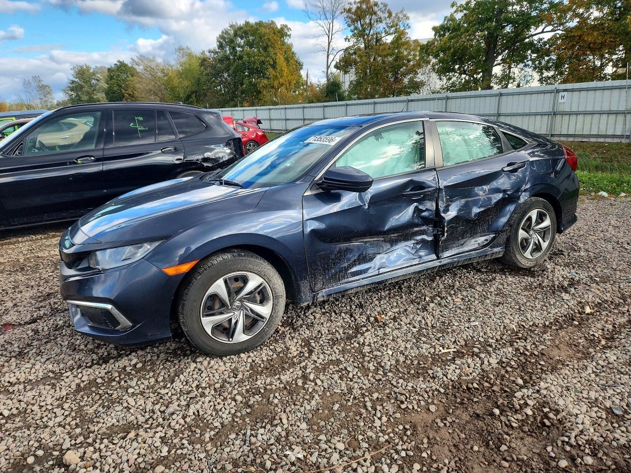 2020 HONDA CIVIC LX | 19XFC2F6XLE027386 | UPCARS