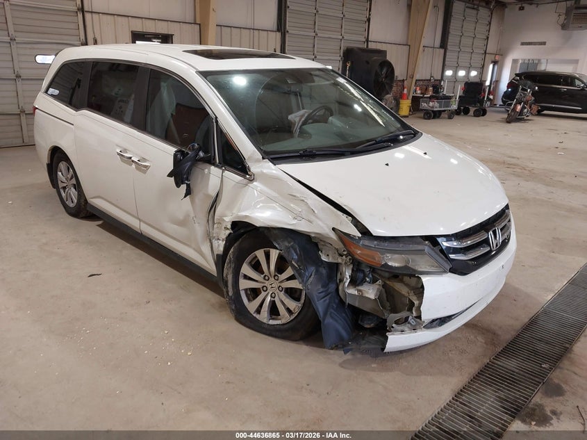 2016 HONDA ODYSSEY EX-L | 5FNRL5H65GB007946 | UPCARS