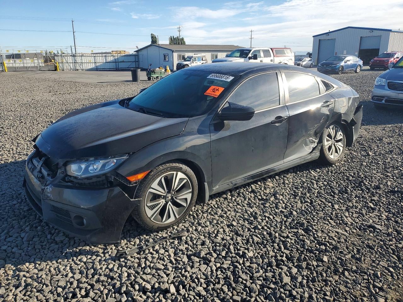 2017 HONDA CIVIC EX | 2HGFC1F37HH647819 | UPCARS