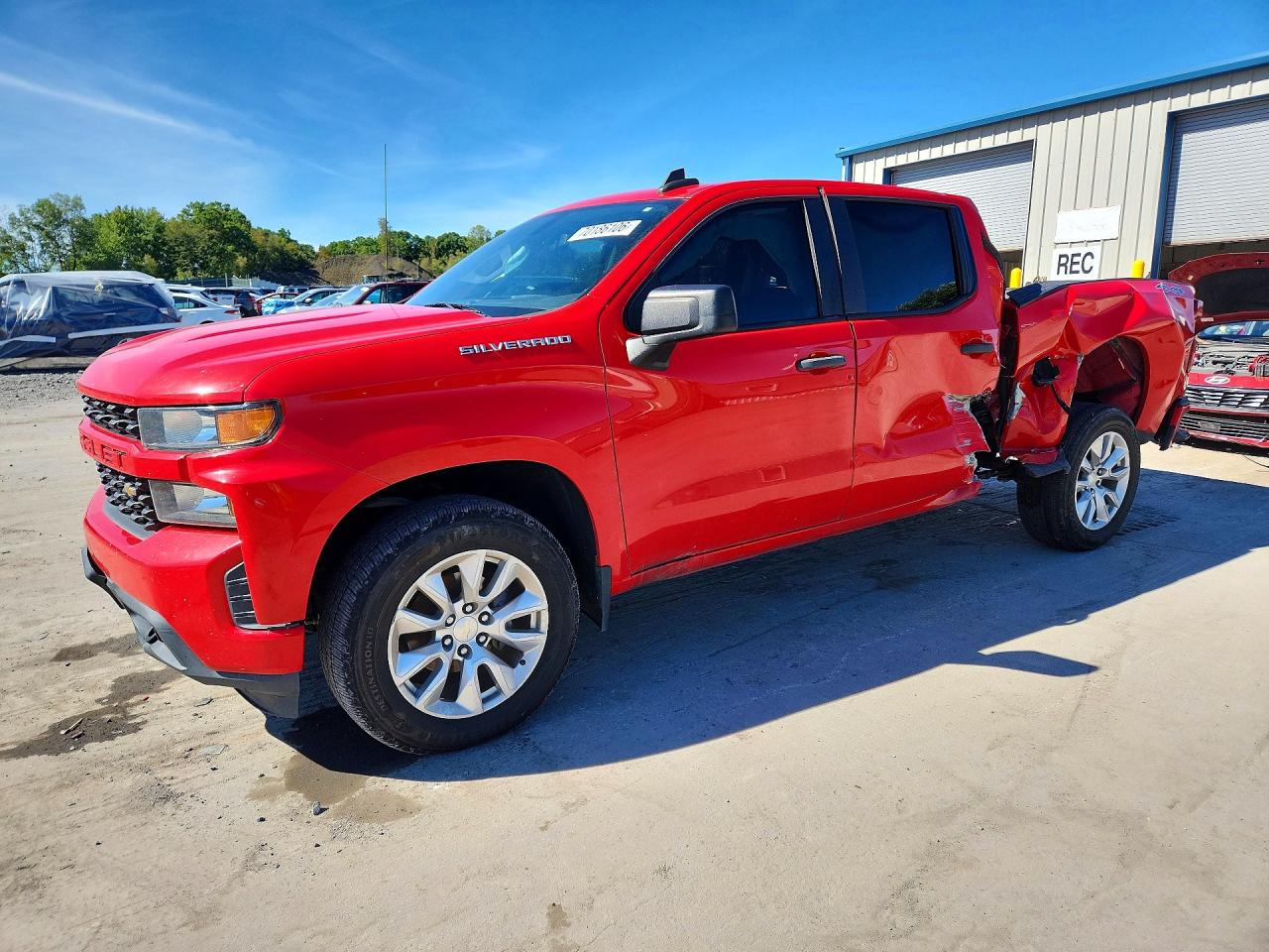 2019 CHEVROLET SILVERADO K1500 CUSTOM | 3GCPYBEH3KG308196 | UPCARS