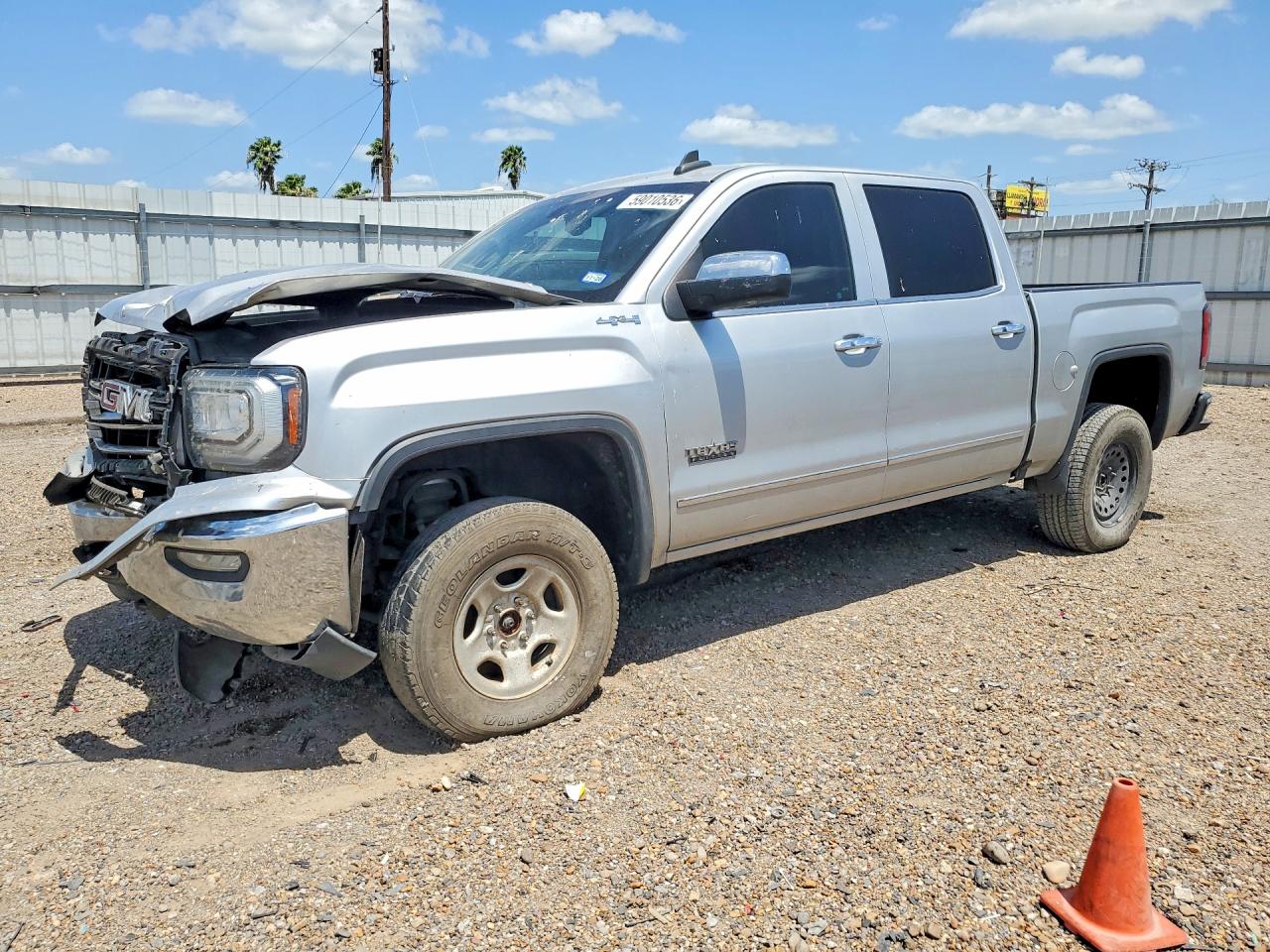 2018 GMC SIERRA K1500 SLT | 3GTU2NEC1JG625158 | UPCARS