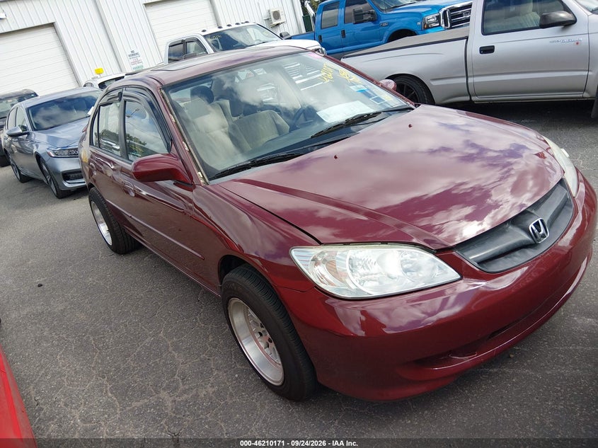 2005 HONDA CIVIC EX | 2HGES26705H540307 | UPCARS