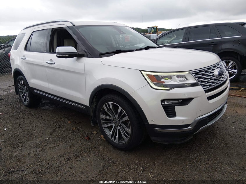 2018 FORD EXPLORER PLATINUM | 1FM5K8HT1JGC61882 | UPCARS