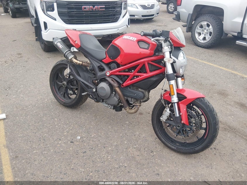 2014 DUCATI MONSTER 796 | ZDM1RANN7EB078439 | UPCARS