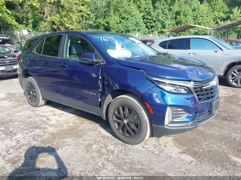 2022 CHEVROLET EQUINOX AWD LT | 3GNAXUEV5NL187698 | UPCARS