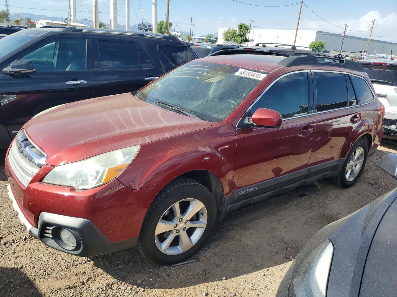 2014 SUBARU OUTBACK 2.5I LIMITED | 4S4BRCLC5E3221360 | UPCARS