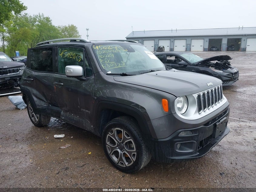 2017 JEEP RENEGADE LIMITED 4X4 | ZACCJBDBXHPE80328 | UPCARS