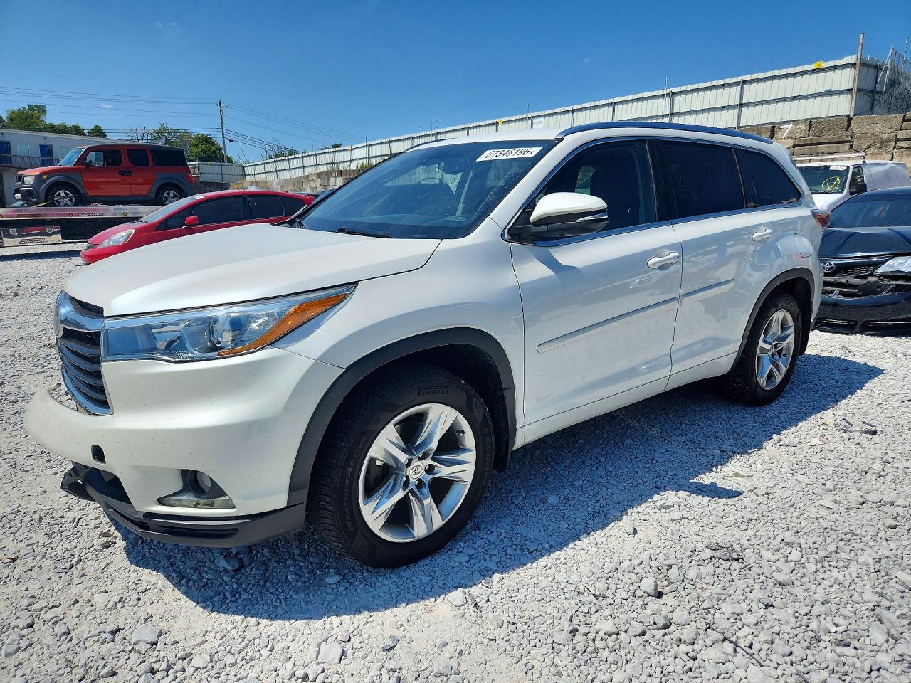 2015 TOYOTA HIGHLANDER LIMITED | 5TDDKRFH5FS169885 | UPCARS