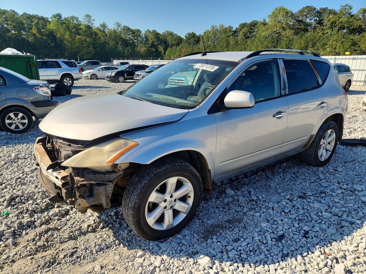 2006 NISSAN MURANO S | JN8AZ08TX6W406953 | UPCARS