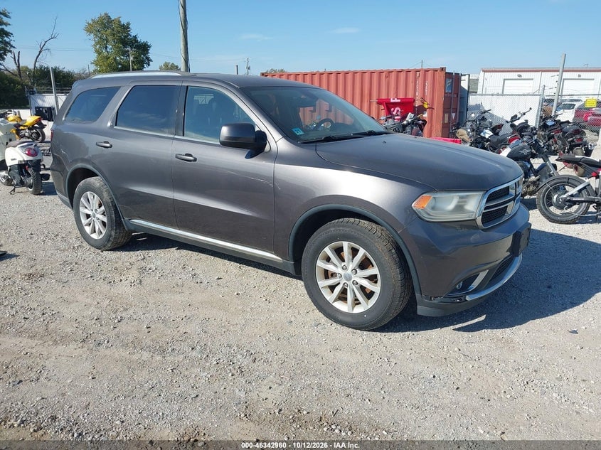 2014 DODGE DURANGO SXT | 1C4RDJAG2EC287277 | UPCARS