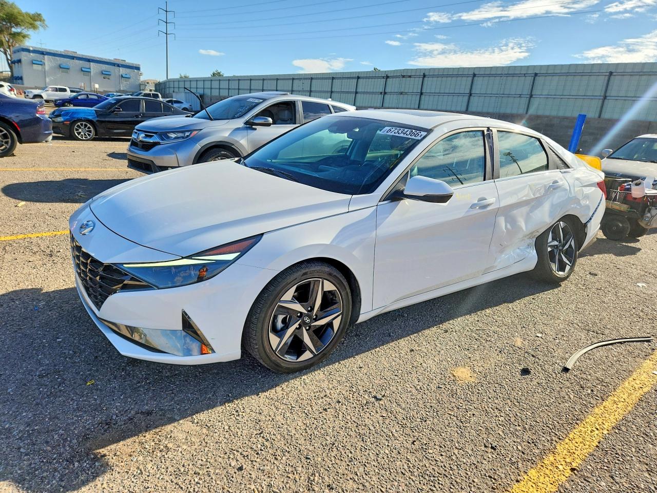 2023 HYUNDAI ELANTRA LIMITED | KMHLN4AJ6PU091366 | UPCARS