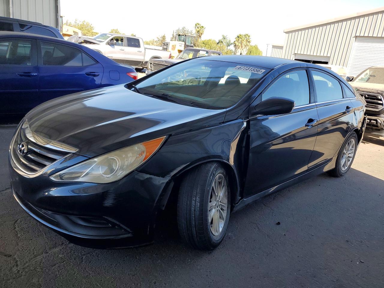 2014 HYUNDAI SONATA GLS | 5NPEB4ACXEH874317 | UPCARS