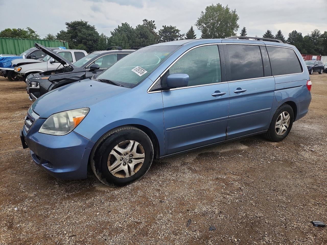 2007 HONDA ODYSSEY EXL | 5FNRL38777B130564 | UPCARS