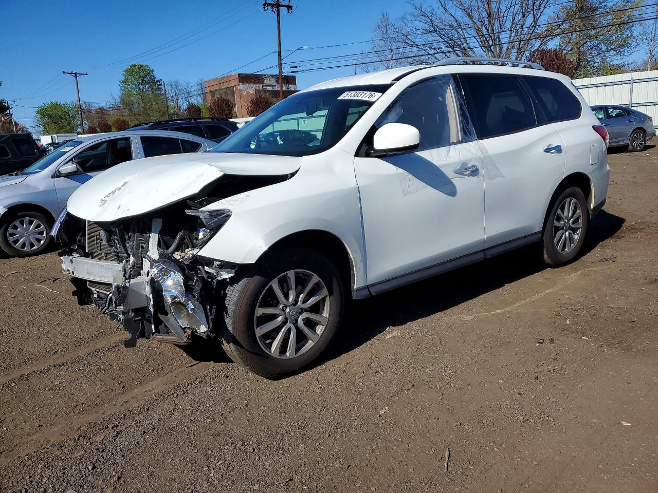 2016 NISSAN PATHFINDER S | 5N1AR2MM9GC655619 | UPCARS