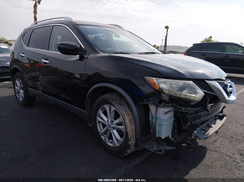 2016 NISSAN ROGUE SV | KNMAT2MT4GP684533 | UPCARS