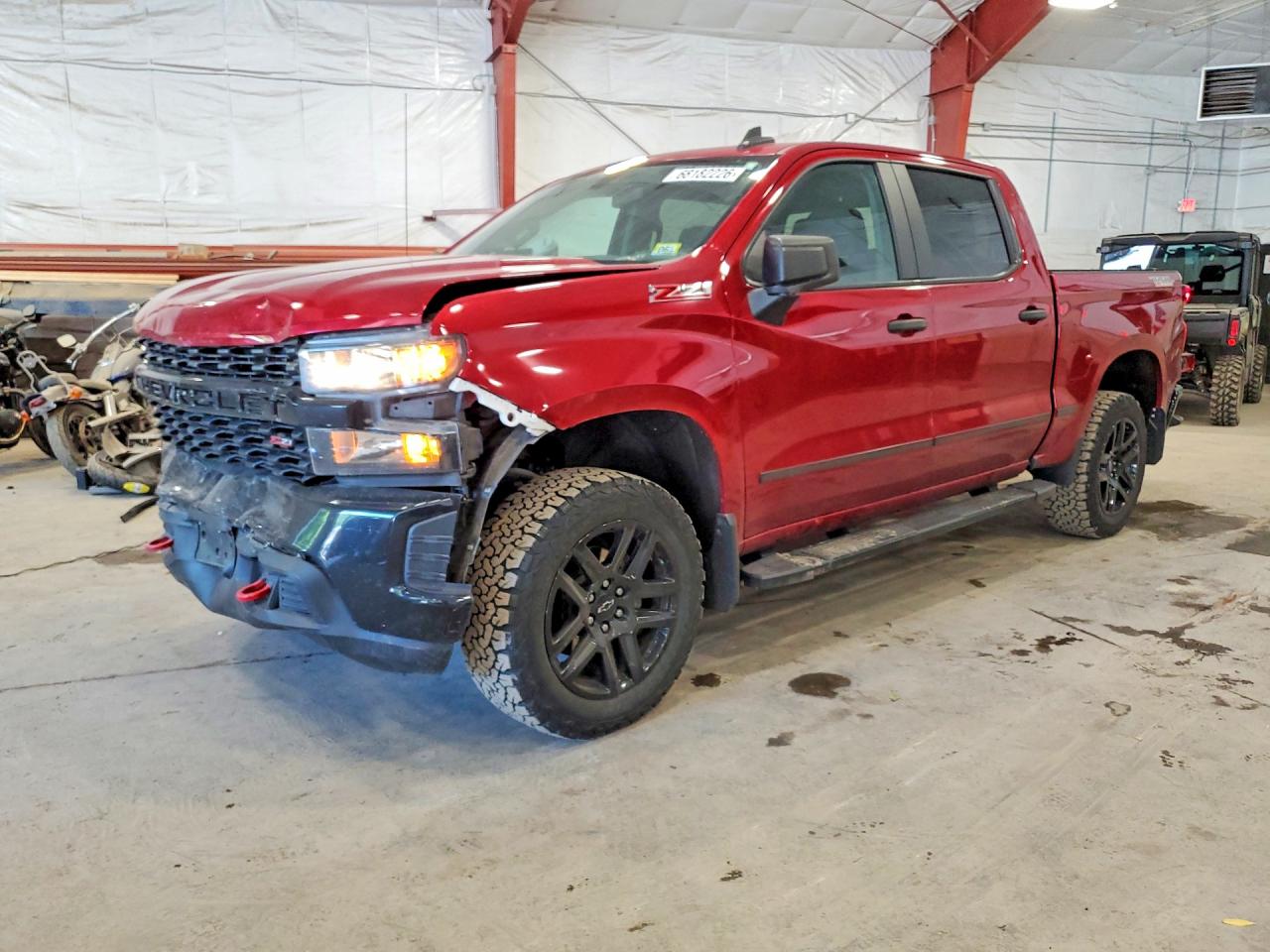 2021 CHEVROLET SILVERADO K1500 TRAIL BOSS CUSTOM | 1GCPYCELXMZ387136 | UPCARS