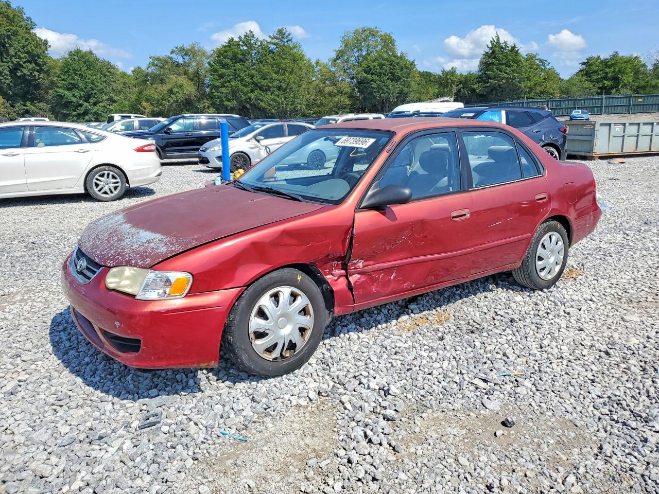 2001 TOYOTA COROLLA LE | 1NXBR12E71Z562464 | UPCARS