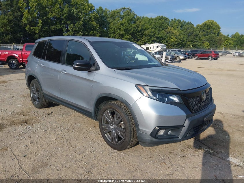 2021 HONDA PASSPORT AWD EX-L | 5FNYF8H59MB024787 | UPCARS