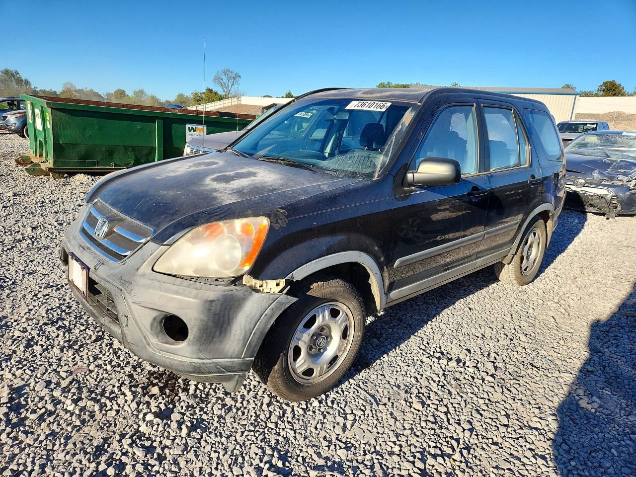 2005 HONDA CRV LX | JHLRD68515C006073 | UPCARS