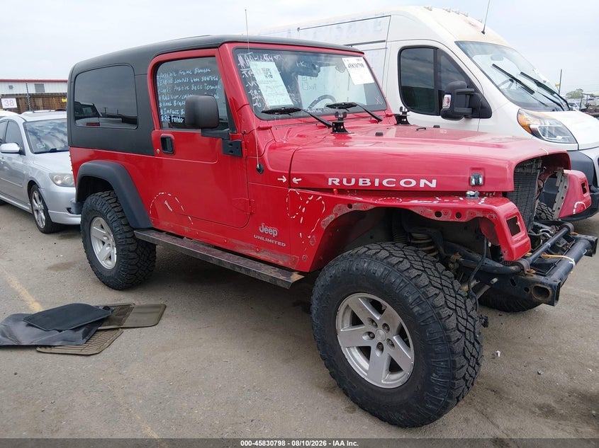2006 JEEP WRANGLER UNLIMITED RUBICON | 1J4FA64S46P730106 | UPCARS