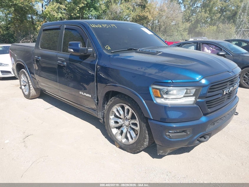 2021 RAM 1500 LARAMIE  4X4 5'7 BOX | 1C6SRFJTXMN604620 | UPCARS