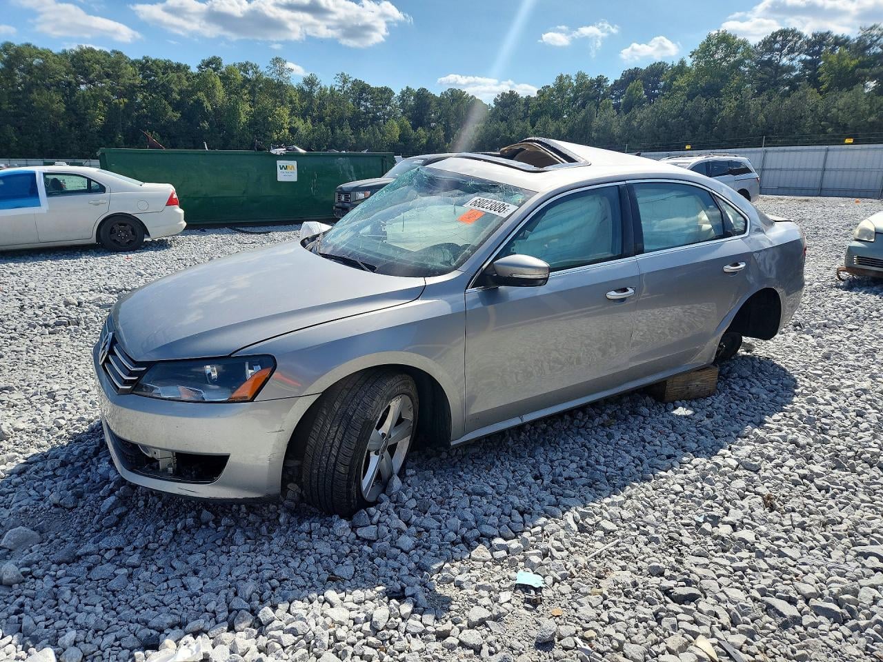 2013 VOLKSWAGEN PASSAT SE | 1VWBP7A39DC141138 | UPCARS