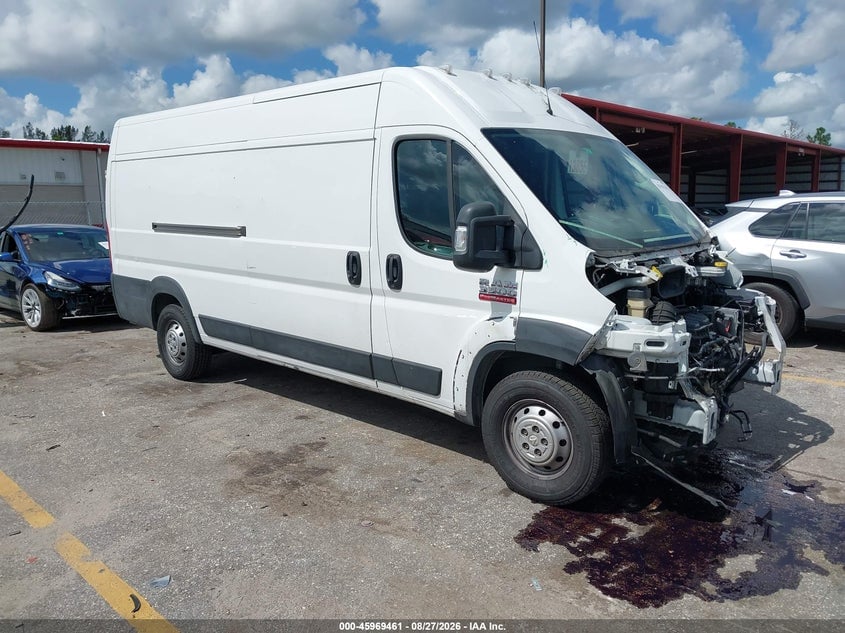 2021 RAM PROMASTER 3500 CARGO VAN HIGH ROOF 159 WB EXT | 3C6MRVJG7ME539087 | UPCARS