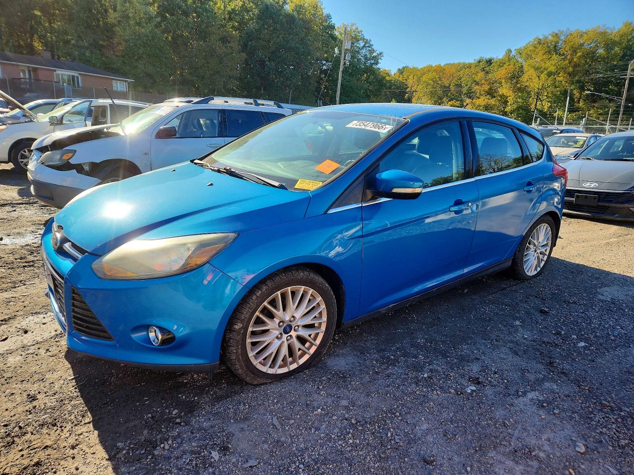 2014 FORD FOCUS TITANIUM | 1FADP3N22EL338603 | UPCARS