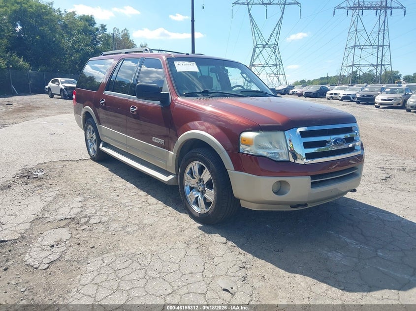 2007 FORD EXPEDITION EL EDDIE BAUER | 1FMFK18587LA85331 | UPCARS