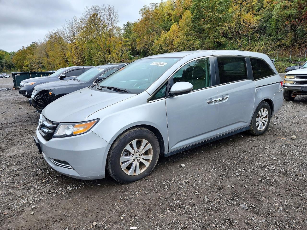 2014 HONDA ODYSSEY EX | 5FNRL5H48EB126747 | UPCARS
