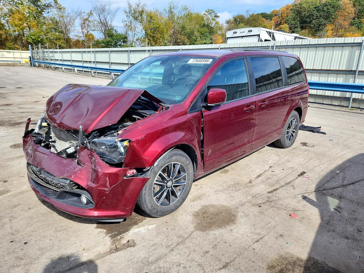 2018 DODGE CARAVAN GT | 2C4RDGEG8JR343673 | UPCARS