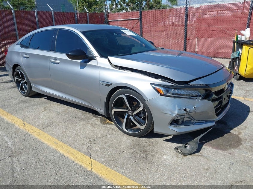 2022 HONDA ACCORD SPORT | 1HGCV1F34NA050182 | UPCARS