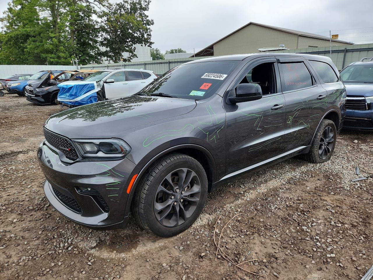2021 DODGE DURANGO SXT | 1C4RDJAG5MC521748 | UPCARS
