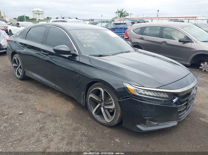 2021 HONDA ACCORD SPORT | 1HGCV1F38MA076962 | UPCARS