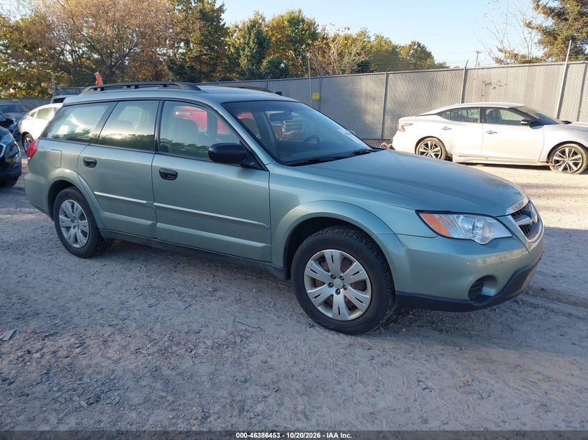 2009 SUBARU OUTBACK 2.5I | 4S4BP60C897320863 | UPCARS