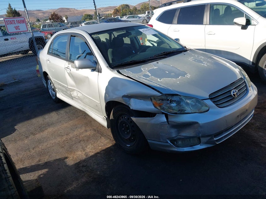 2003 TOYOTA COROLLA S | 1NXBR32E73Z129015 | UPCARS