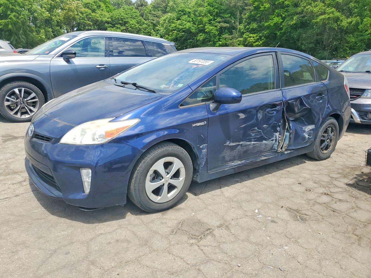 2013 TOYOTA PRIUS TWO | JTDKN3DU4D0337396 | UPCARS