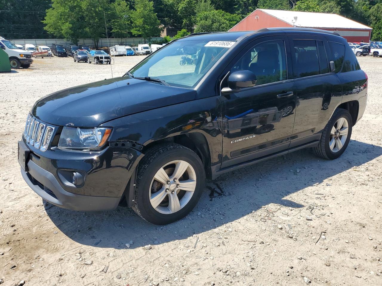 2017 JEEP COMPASS LATITUDE | 1C4NJDEB4HD210206 | UPCARS
