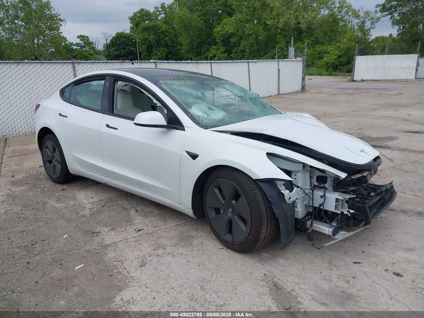 2022 TESLA MODEL 3 LONG RANGE DUAL MOTOR ALL-WHEEL DRIVE | 5YJ3E1EB0NF344709 | UPCARS