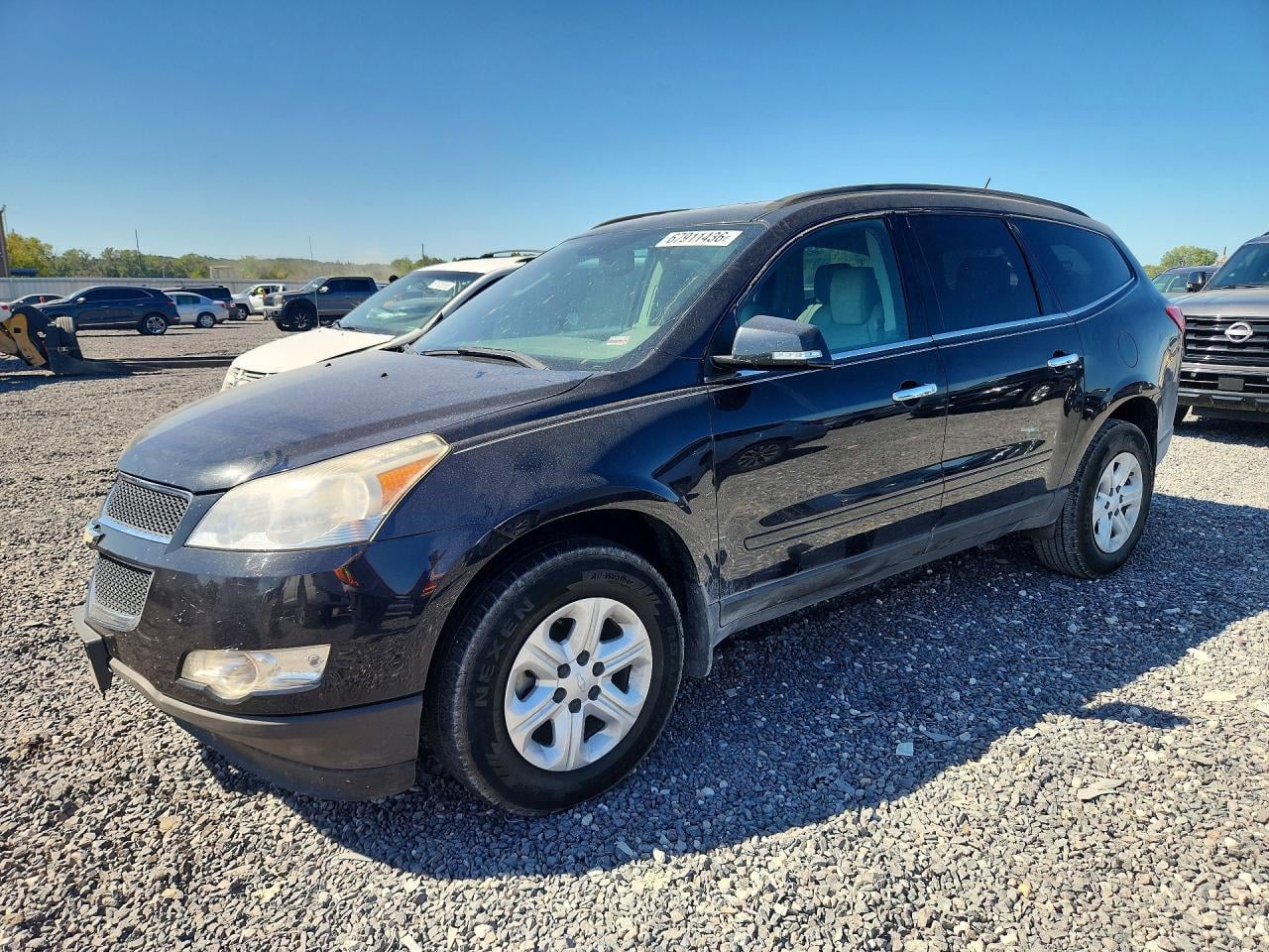 2011 CHEVROLET TRAVERSE LT | 1GNKRJED9BJ306876 | UPCARS
