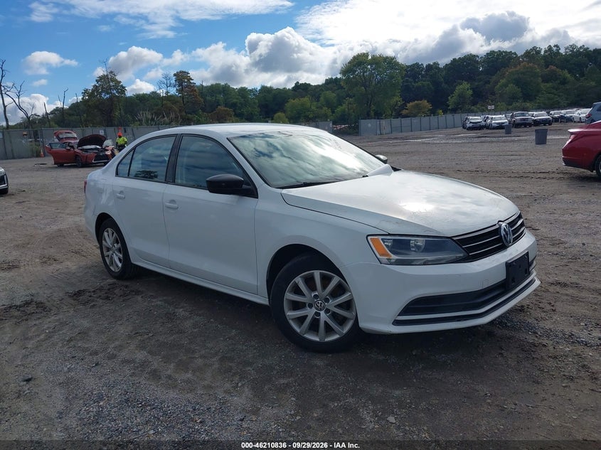 2015 VOLKSWAGEN JETTA 1.8T SE | 3VWD17AJ8FM321608 | UPCARS