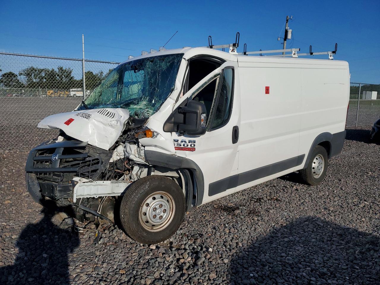 2017 RAM PROMASTER DELIVERY VAN | 3C6TRVAG9HE521630 | UPCARS